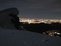 In notturna al Pizzo Cerro e Castel Regina l'11 febbraio 09- FOTOGALLERY